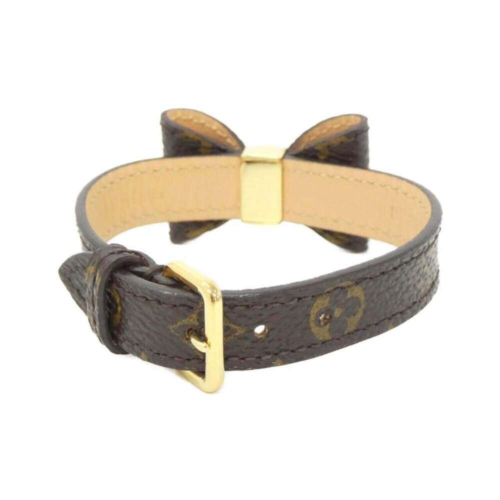 LOUIS VUITTON Brown Monogram Charm Bracelet - Picture 2 of 3